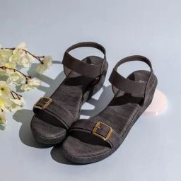 Inc.5 Women's Black Ankle Strap Wedges-image-63