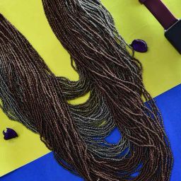 Imli Street Brown Long Beaded Necklace-14