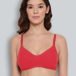 Lyra Red Cotton T-Shirt Bra-picture-43