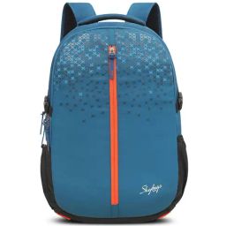 Skybags Xelius Pro 04 Blue Polyester Printed Laptop Backpack - 29 Ltrs-45