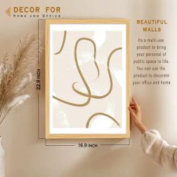 Art Street Boho Line Minimalist Wall Art Painting-34