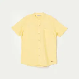 Fame Forever by Lifestyle Kids Yellow Regular Fit Shirt-picture-7
