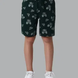 Van Heusen Regular Fit Smart Tech Easy Stain Release Shorts - Pine Grove-picture-0
