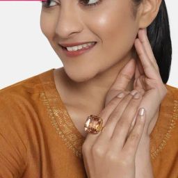 Zaveri Pearls Crystal Shine Stone Party Bling Contemporary Finger Ring-ZPFK10199-29