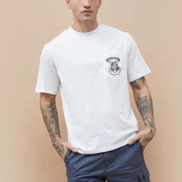 Fame Forever By Lifestyle White Cotton Relaxed Fit Printed T-Shirt-picture-20