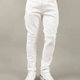 American Eagle White Slim Fit Jeans-picture-2