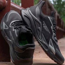 Red Tape Men's Flow+ Black Running Shoes-image-23