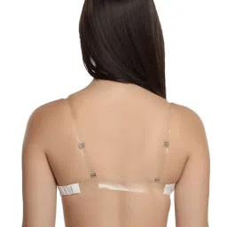 Inner Sense White Full Coverage Backless Bra - Pack of 2 image 2