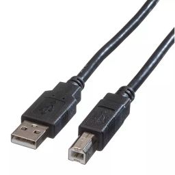 ROLINE USB CABLE, 2.0 A PLUG-B PLUG, 0.8M, BLUE, 11.02.8808-image-29