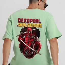Jack Paris Men Deadpool Graphic Printed Relaxed Fit Cotton T-shirt-image-51