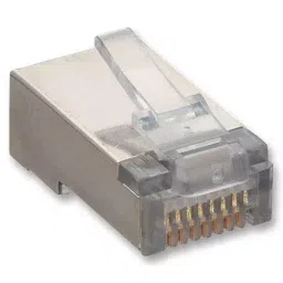 LUMBERG RJ45, MODULAR PLUG, 8 WAY, SHIELDED, P 129 S-24