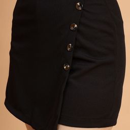 Roadster Women Black Lycra Blend Mini Skorts-picture-37