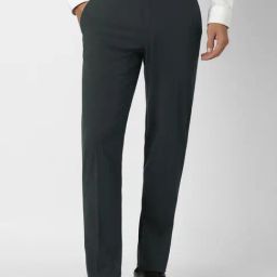 Van Heusen Grey Slim Fit Trousers-image-76