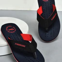 Woodland Men's Navy Flip Flops-picture-11