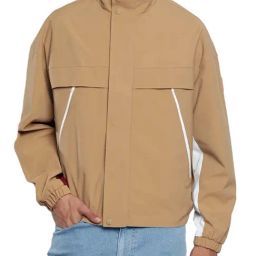 Tommy Hilfiger Countryside Khaki Regular Fit Self Pattern Reversible Jacket-image-22