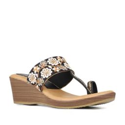 Inc.5 Women's Black Toe Ring Sandals-image-91