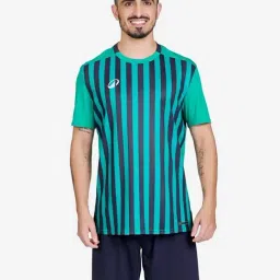 Kipsta By Decathlon Green Striped Regular Fit Striped Jersey-image-7