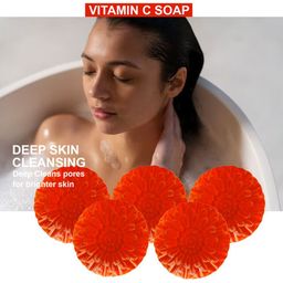 GROOVY Set Of 3 Vitamin C Antibacterial Soaps - 100 g Each image 3