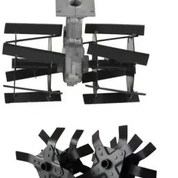 Greenleaf Tiller Attachment with Weeder Blade for Brush Cutter-image-6