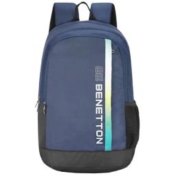 United Colors of Benetton Brenton 26 Ltrs Navy Medium Laptop Backpack-47
