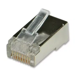 ROLINE CONN, RJ45, PLUG, SHLD, 1PORT, 8P8C,PK10, 12.01.1089 (Pack of 10)-22