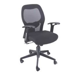 APS Black Office Chair with Adjustable Height APS 106-image-69