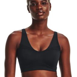 Under Armour Black Smart Form Evolution Sports Bra-picture-17