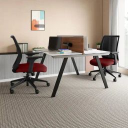 Godrej Interio Curv Mesh Office Executive Chair Red, Set of 2, Optional Installation Available-0