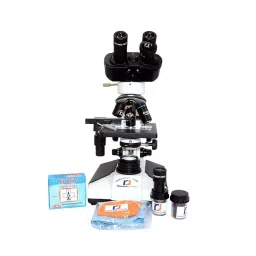 MAURYA SCIENTIFIC Pathological Doctor Compound Student Binocular Microscope LED Illumination, 1207X3QCAA1-1