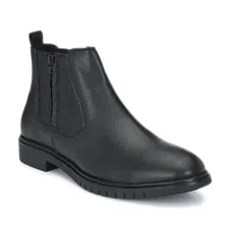 Delize Men's Black Casual Boots-image-34