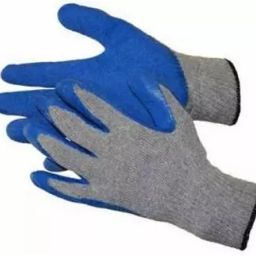 Noble Knitted Latex Coated Gloves Grey Color (Pack of 12 Pair)-image-24