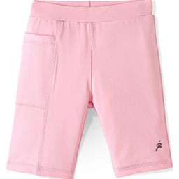 Pine Active Super Stretch & Breathable Knee Length Cycling Shorts - PInk-image-12