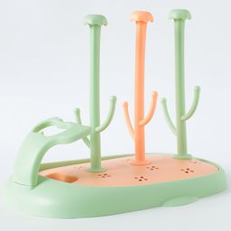 Bottle Drying Rack Made from Durable and Sturdy Material - Green-16