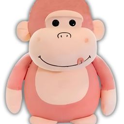 Tickles Cute Chimpanzee Monkey Super Soft Stuffed Plush Animal Toy for Kids Birthday Gift (Height 20 cm Color: Pink)-14