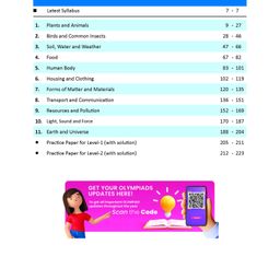 oswaal books Oswaal One for All Olympiads Previous Year Solved Papers Class 3 Science For 2025 Exam - English image 3