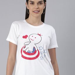 BRATMA Women Graphic Printed T-shirt-image-79