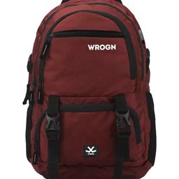 WROGN Unisex Backpack with USB Charging Port image 1