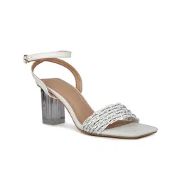 Inc 5 Embellished Open Toe Block Heels image 3