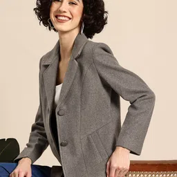 Mast & Harbour Single-Breasted Casual Blazer-image-4