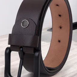 LOOPA Men Textured Leather Formal Belt-picture-14