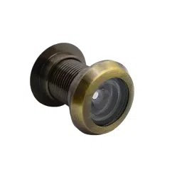 Implemental Wooden Door Eyes Lens 2 inch 180° Round Antique Finish (Pack of 6)-image-95