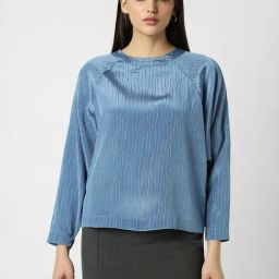 Van Heusen Blue Printed Top-picture-14