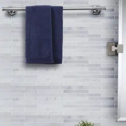 Maspar Navy Cotton 550 GSM Hand Towels - Set of 2-34