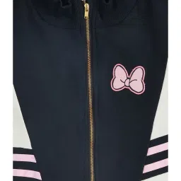 Pantaloons Junior Navy & White Color Block Frock image 3