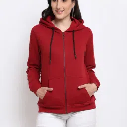Club York Maroon Full Sleeves Sweatshirt-image-95