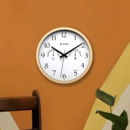 Titan W0046PA01 Beige Plastic Wall Clock-image-50