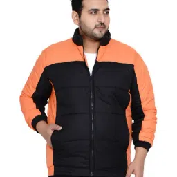 John Pride Black & Orange Plus Size Jacket-25