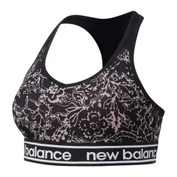 New Balance Black Scoop Neck Sports Bra-picture-27