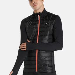 Puma one8 Black Slim Fit Jacket-image-25