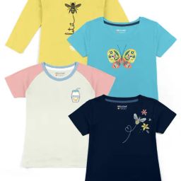 HELLCAT Multicolor Printed T-Shirt (Pack Of 4)-image-7